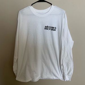 Kid Cudi co Virgil Abloh long sleeve tee